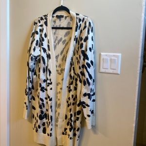 Sanctuary lightweight animal print cardigan